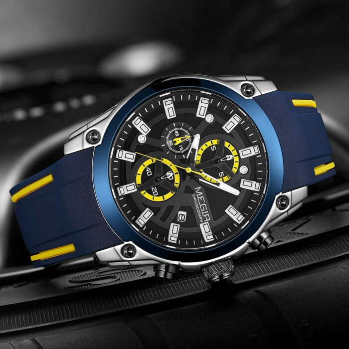 Reloj Megir Azul deportivo - Imagen 4
